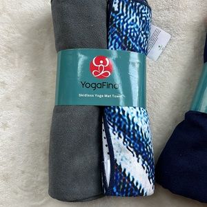 🧘‍♀️NEW-Non slip twin pack yoga mat/towel cover